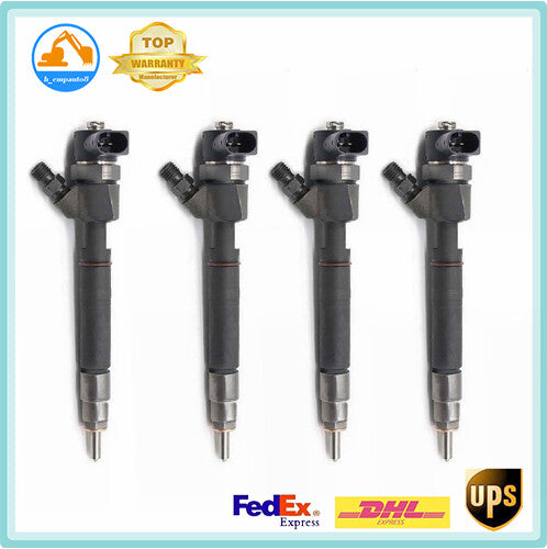 4X Fuel Injector Diesel w/0445110217 for Jeep Liberty CRD 2.8L 2005-2006 DHL/UPS