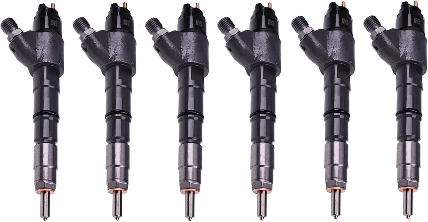 6X Fuel Injectors 4289311 4290986 for Volvo Excavator L110E L110F Wheeled Loader