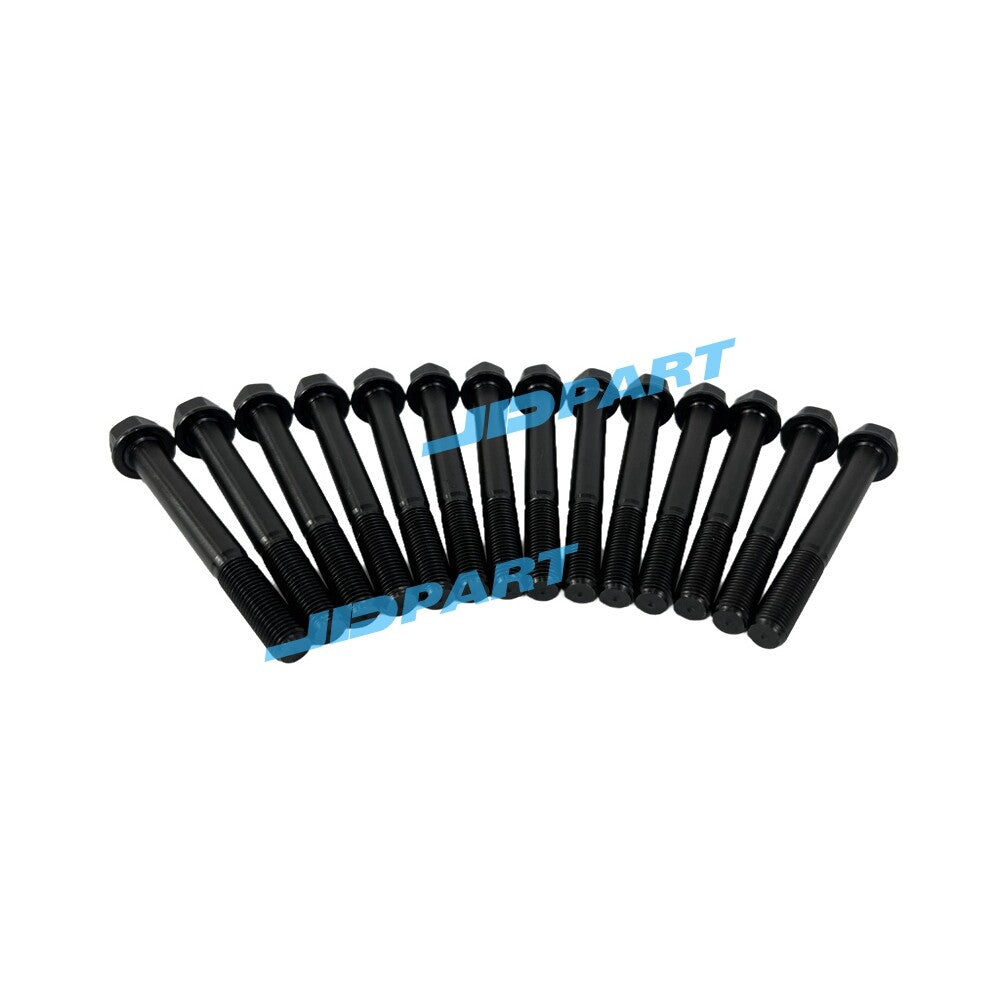 14-piece D950 cylinder head bolts for diesel engine parts.