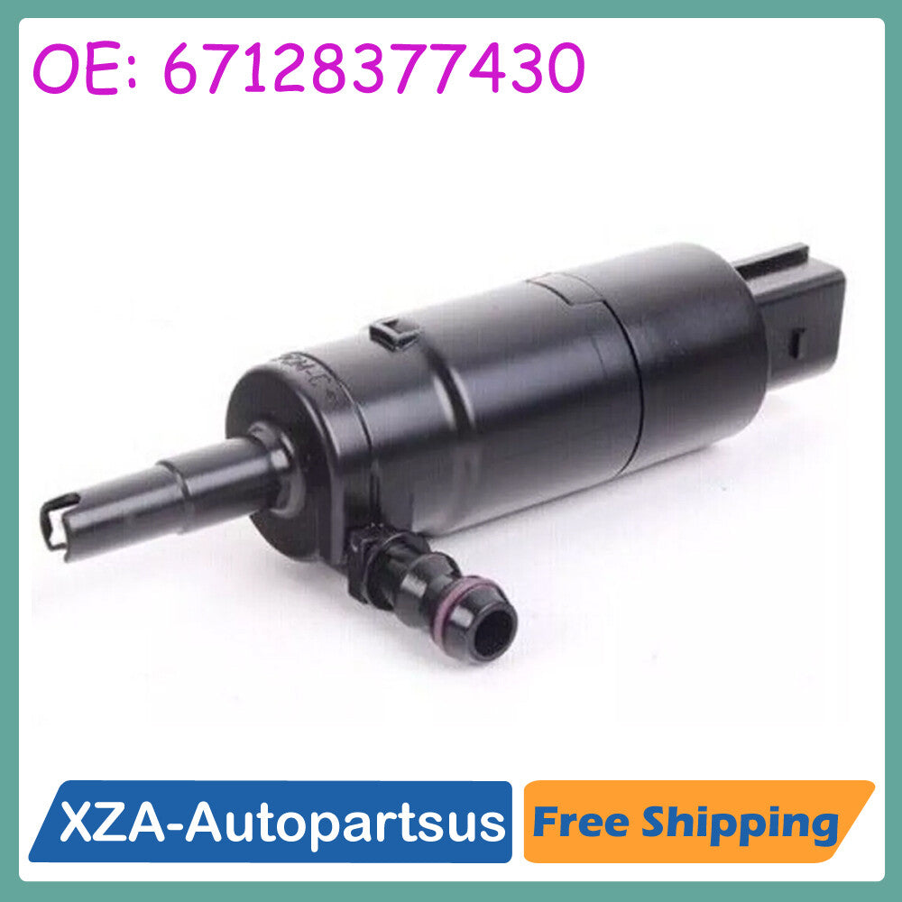 Headlight Washer Pump 67128377430 for BMW E36 E38 E39 E46 E53 E60 E63 E65 Q