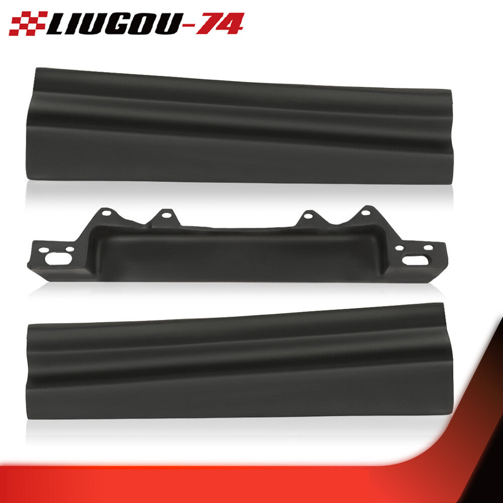 3 Piece Set Fits 80 - 92 for Cadillac Fleetwood Brougham Trunk/License Filler - v