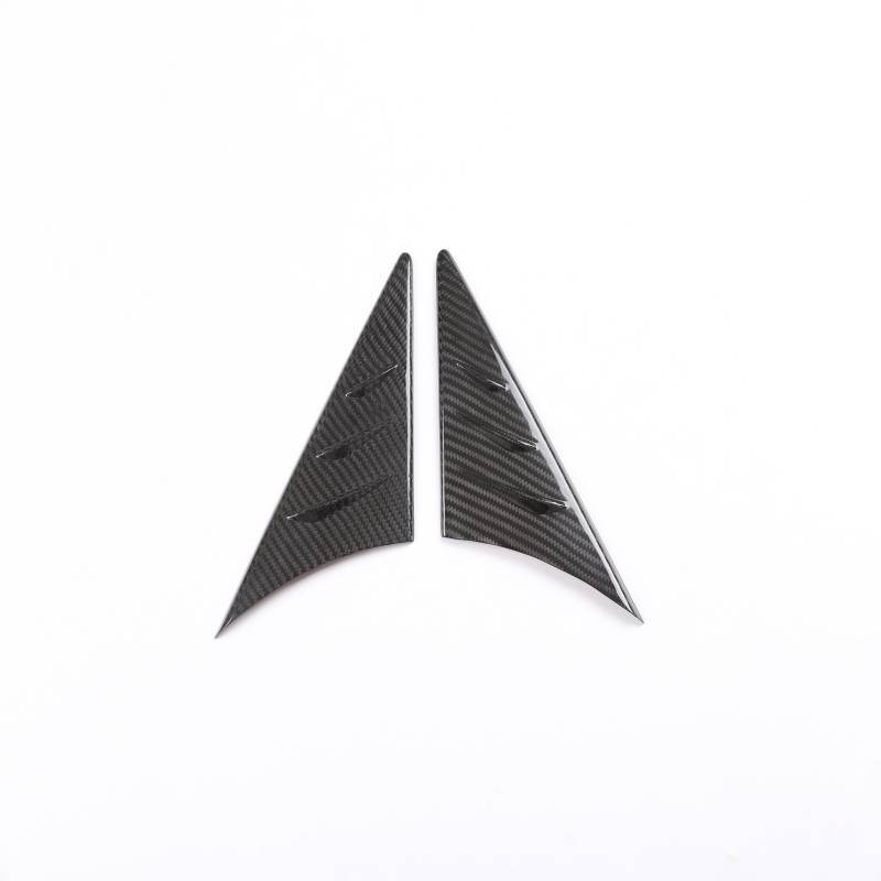 for C E G GLS Class W204 Red Carbon Gear Shift Knob Cover Trim- v