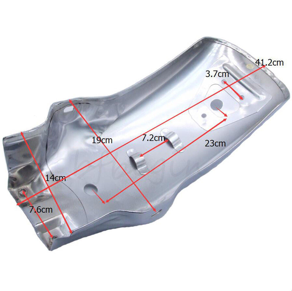 Metal Rear Fender Motorcycle Mudguard Chrome For Cruiser Bobber Cafe Racer for Honda