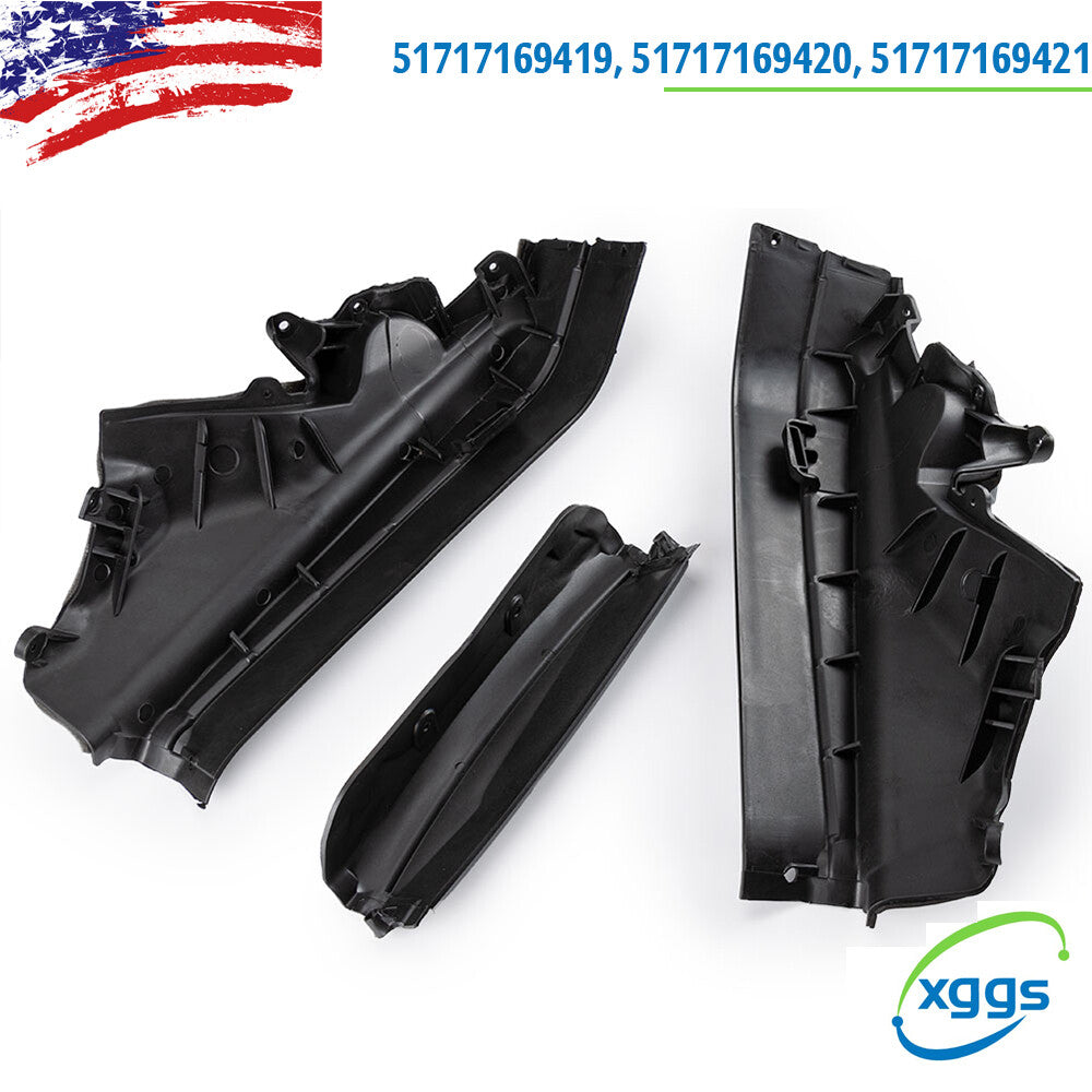 3-piece engine upper partition plate suitable for BMW X5 X6 E70 E71 51717169420