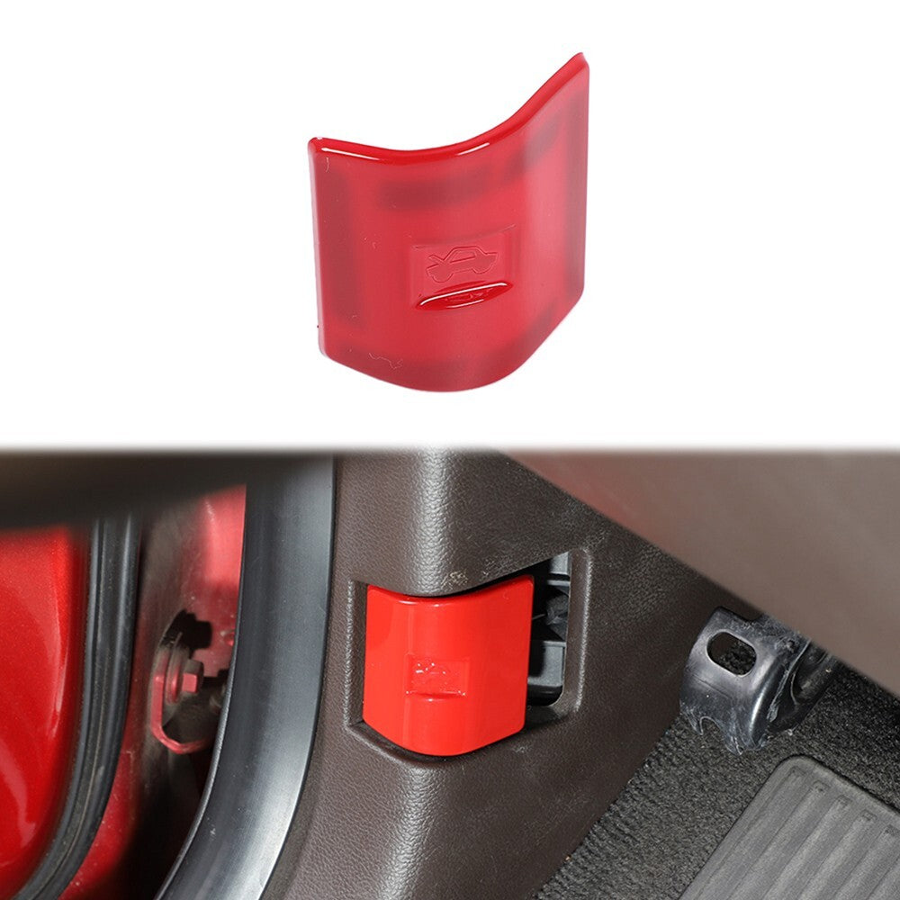 Red Interior Engine Hood Cover Switch Trim Car Accessories  for ford  F150