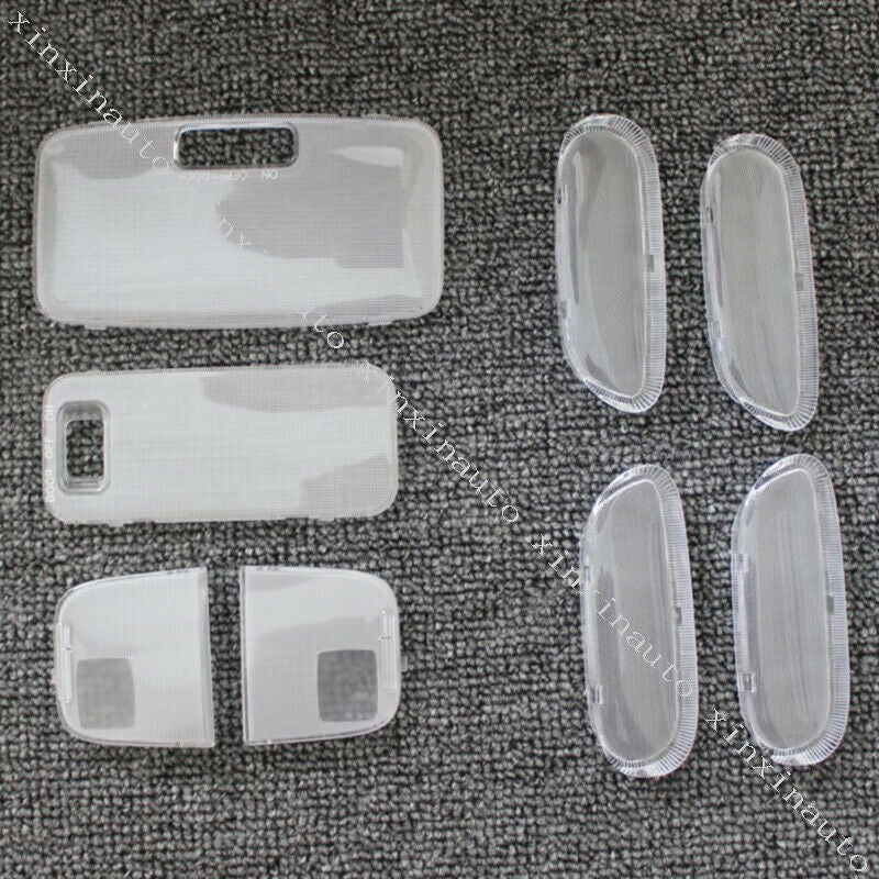 ForToyota Prado FJ120 Inner Car Light Transparent Shell Protection Cover replace