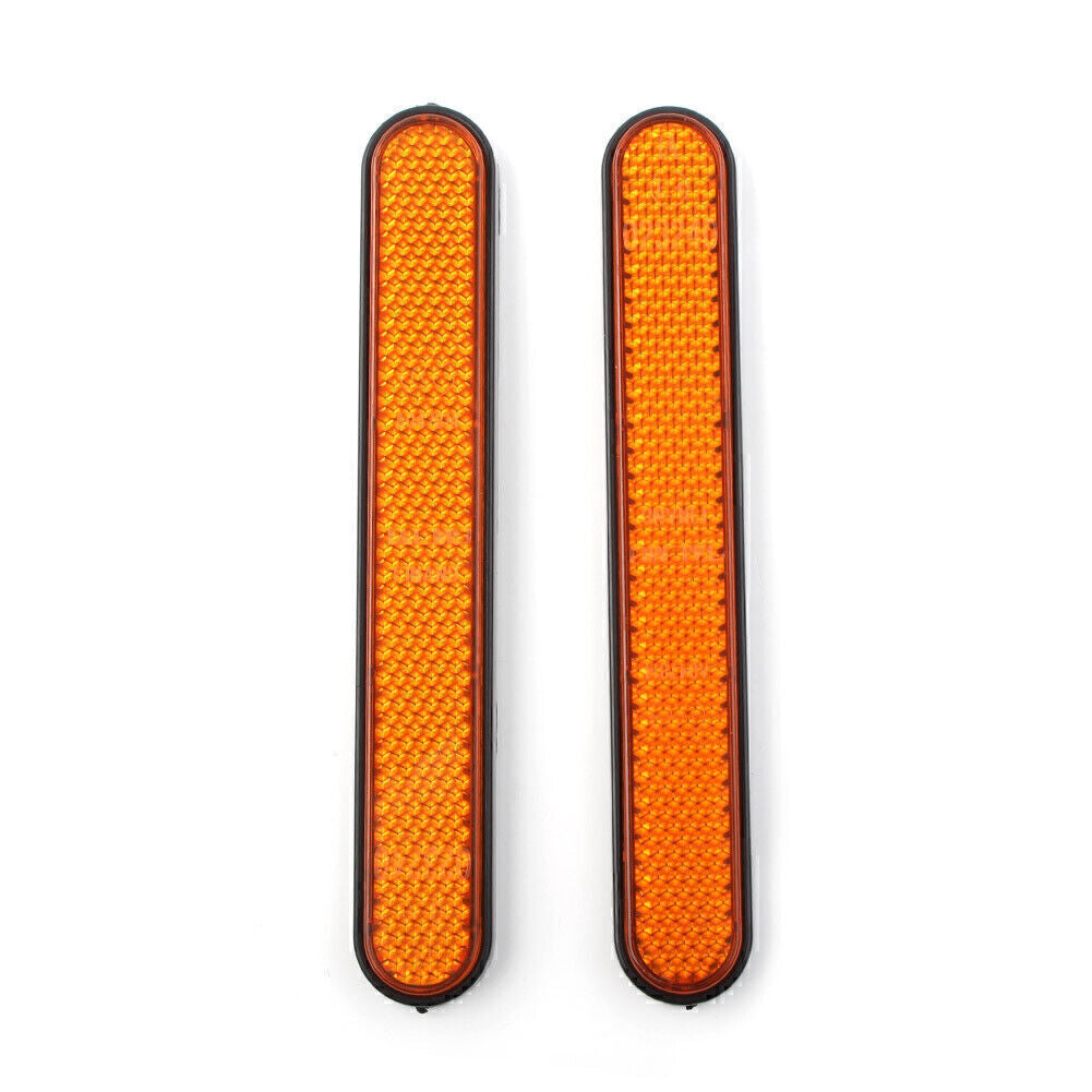 Rear Mudguard Fender Reflector Fit for Harley Sportster 883 1200 X48 A1 Orange