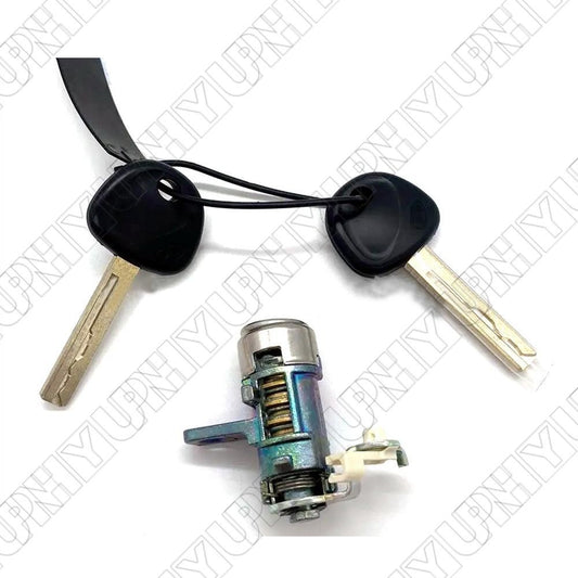 81970-1RA00 Door Lock Cylinder with 2 Keys Set for Dodge Attitude for Hyundai Accent Q