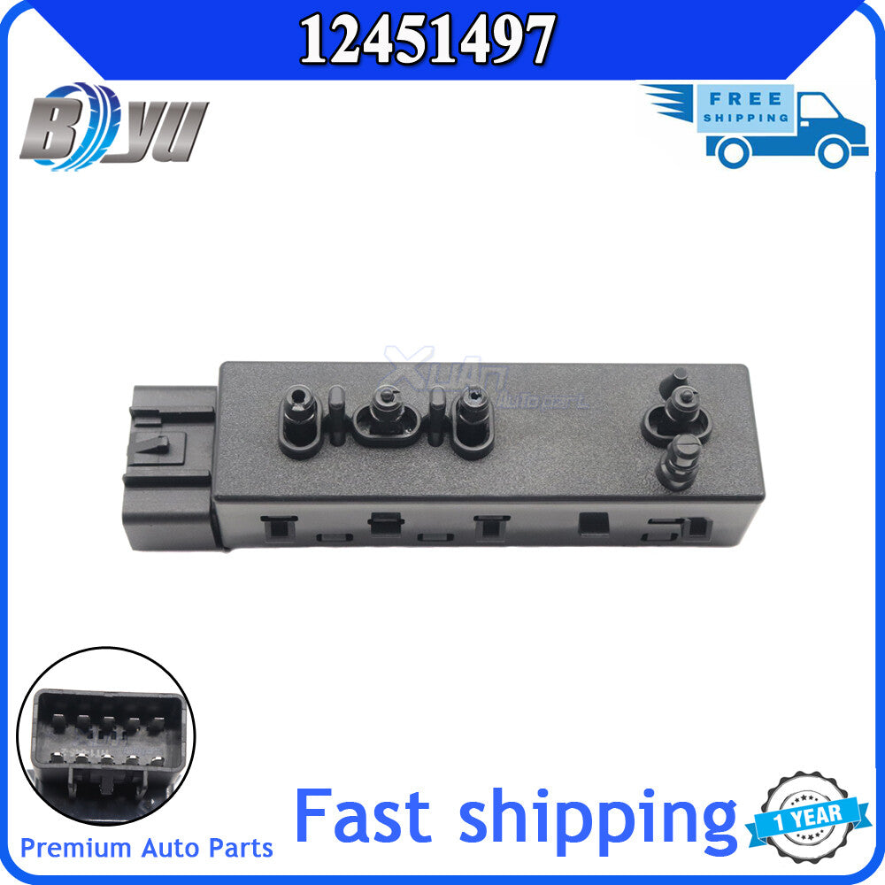 Power for seat switch 12451497 for Cadillac for GMC 06-17 Left Drive 8-way v