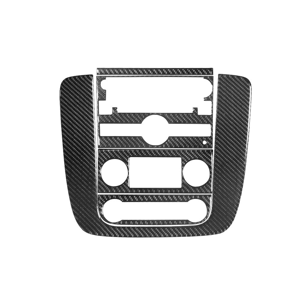 Carbon Fiber Manual Climate Control Trim For Silverado/tahoe/ for sierra 2007-2014 B