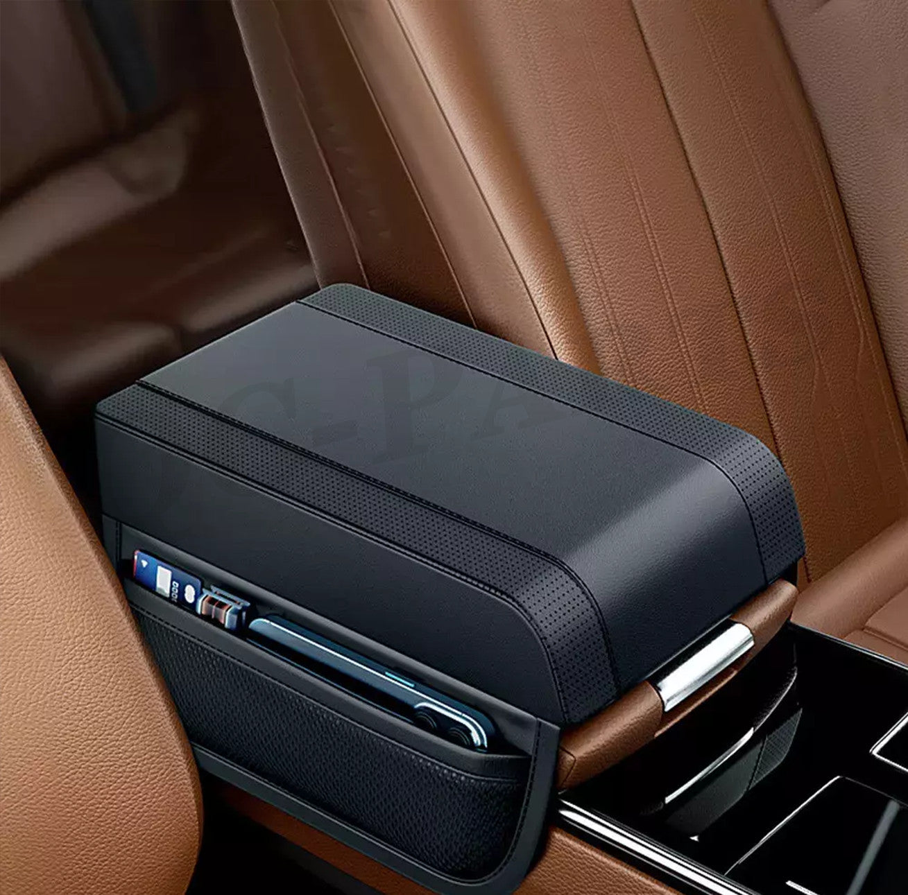 1-piece car center console armrest box backrest cushion protective cover pad protective accessories
