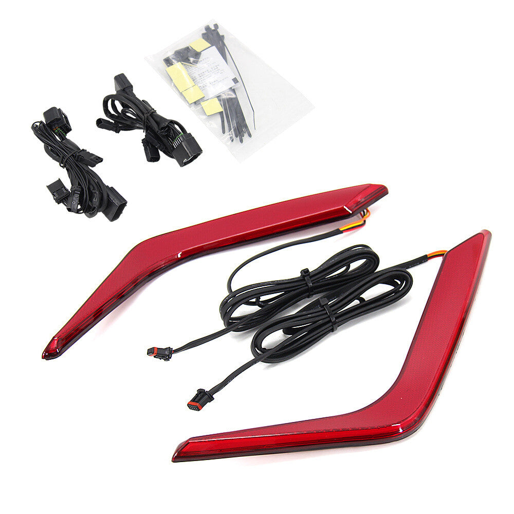for Honda Goldwing GL1800 2018-21 Rear Saddlebag Brake Decorative Lights Accents