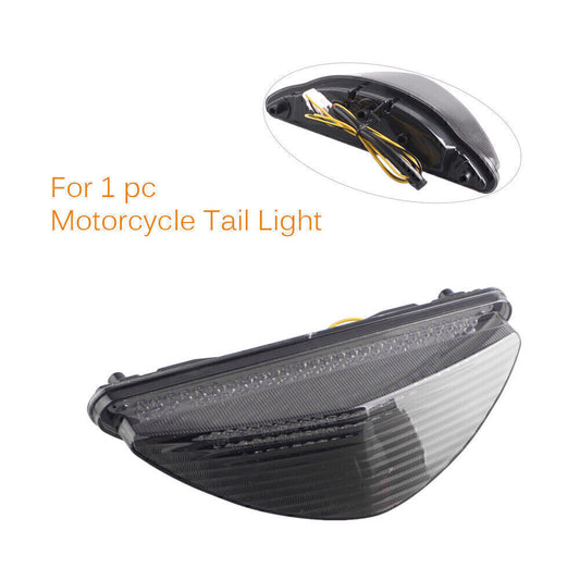 Smoke LED Taillight Integrated Turn Signals Fit for Yamaha Raider 2008-2010 Q
