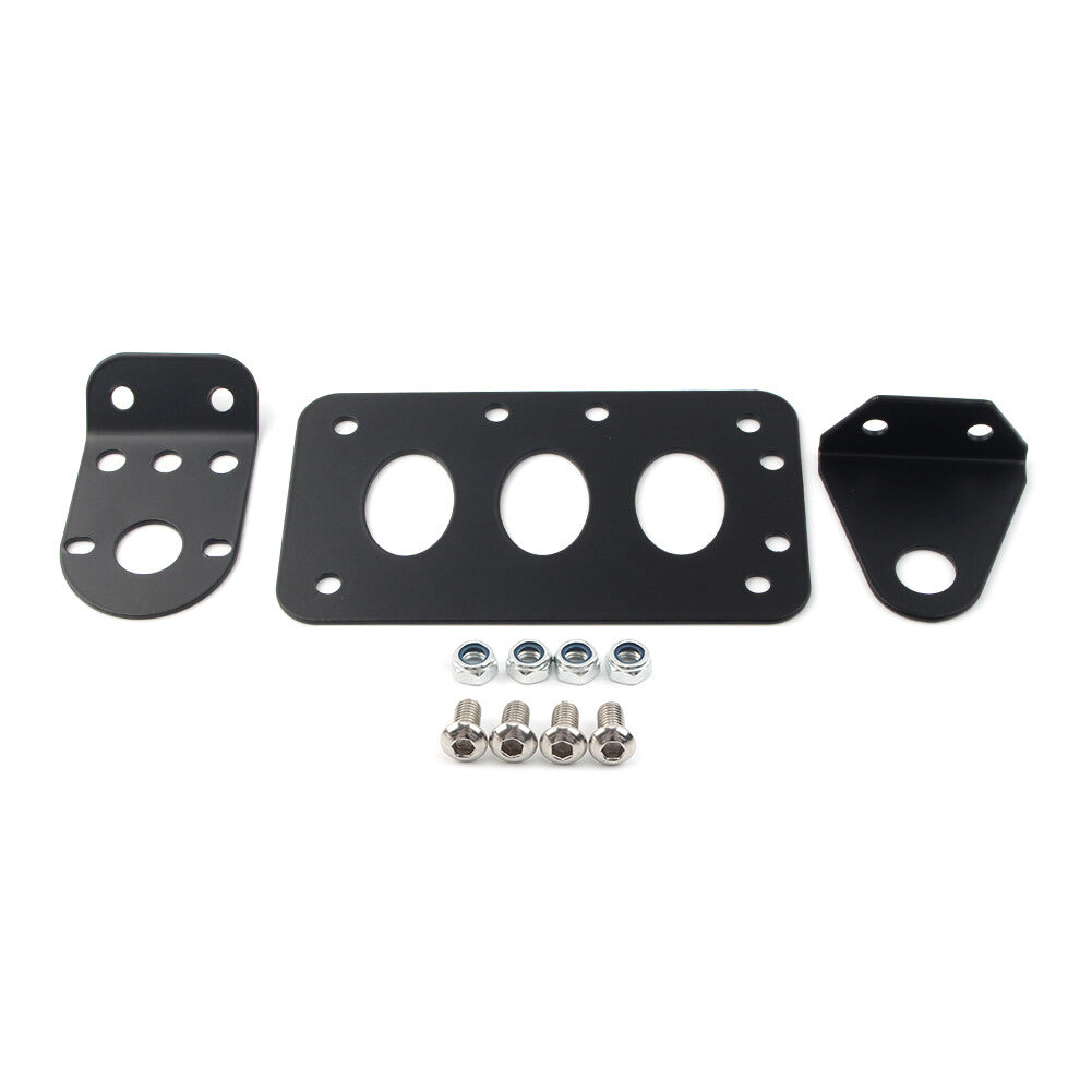 Motorcycle Rear License Plate Bracket Side Mount for Harley Choppers Bobber Q
