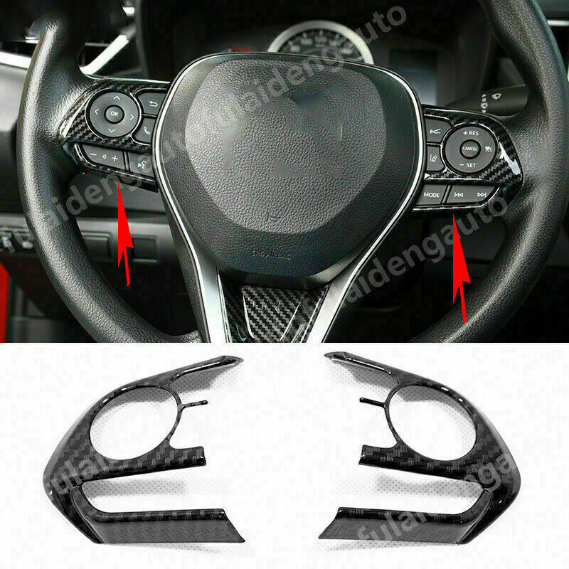 Carbon Fiber Exterior Tailgate Door Bowl Cover Trim For Escape Kuga 13-2019 v