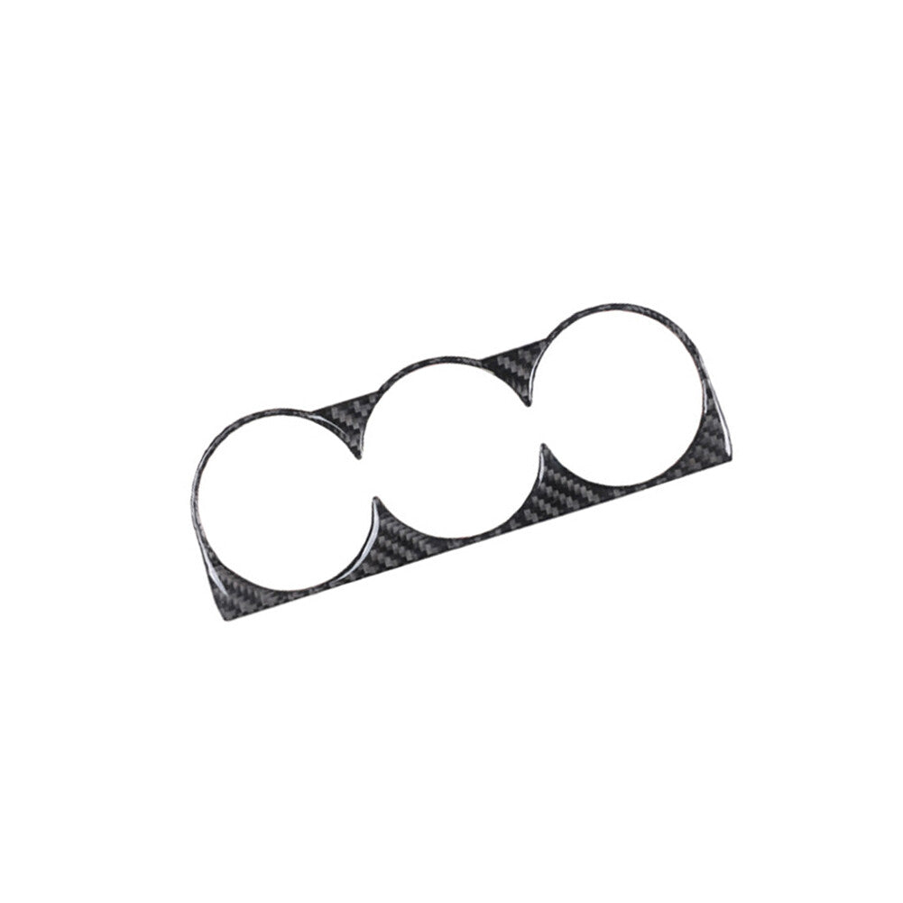 Vehicle Carbon Fiber Central Control compass Frame Sticker for Toyota FJ Cruiser