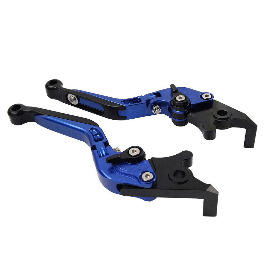 Blue CNC Folding Extendable Brake Clutch Levers for BMW S1000XR 2015-2021 Q