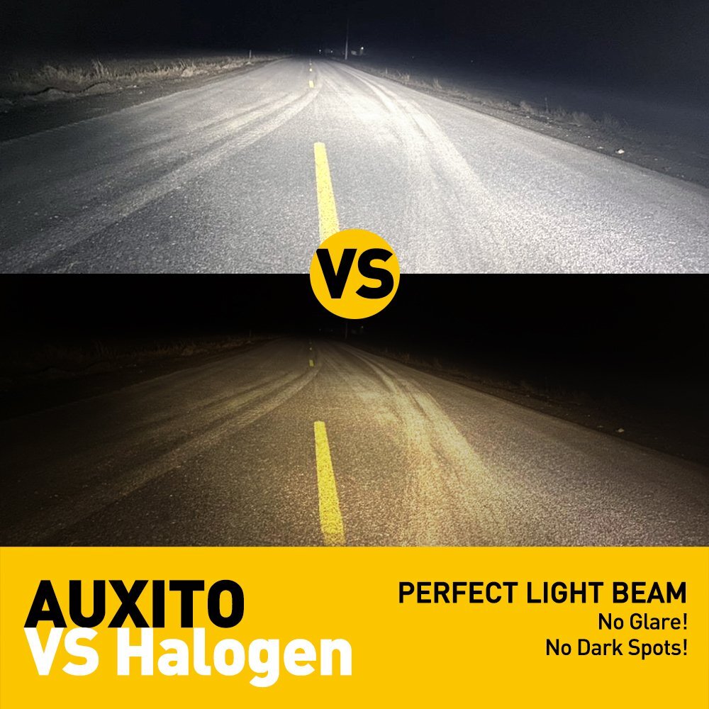 2pcs 9005 HB3 LED Headlight Bulb Kit High Beam 6000K White 16000LM X1- v
