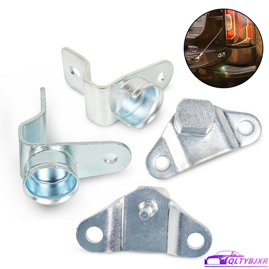 4Pc Body Mounted Tailgate Hinge Kit Pair for Ram 1500 2500 3500 Pickup Truck