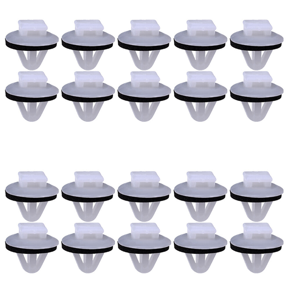 15X Nylon Front Bumper Quarter Panel Clip-on Rivets for Subaru 90914-0051