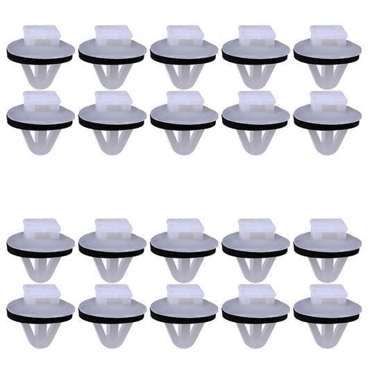 15X Nylon Front Bumper Quarter Panel Clip-on Rivets for Subaru 90914-0051