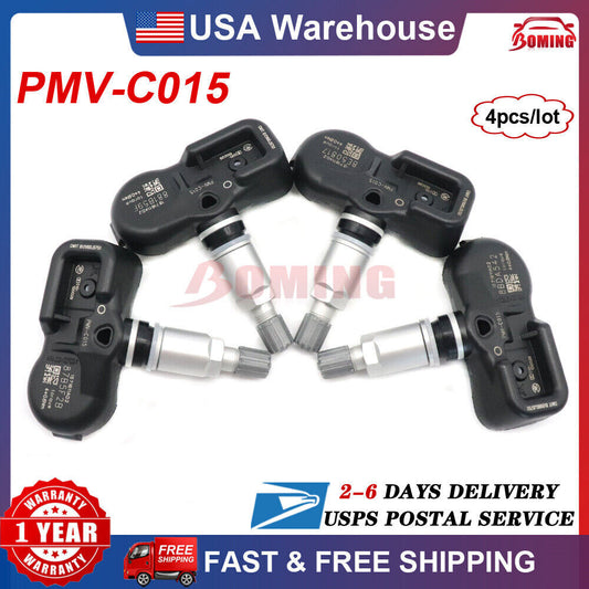 New 4PCS TPMS TIRE PRESSURE SENSOR for Toyota Tacoma for Lexus 42607-06030 PMV-C015