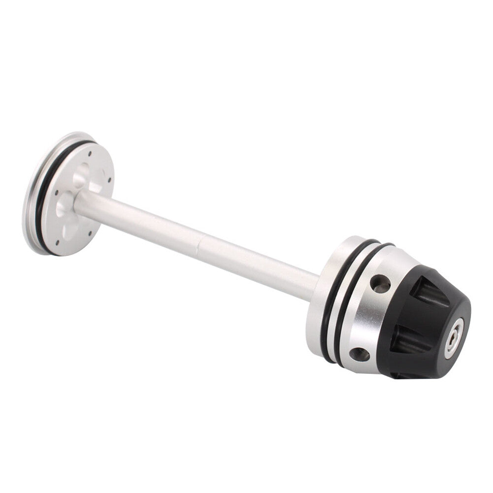 Silver Rear Axle Fork Sliders Wheel Crash Protector for BMW R1200GS R1250GS ADV