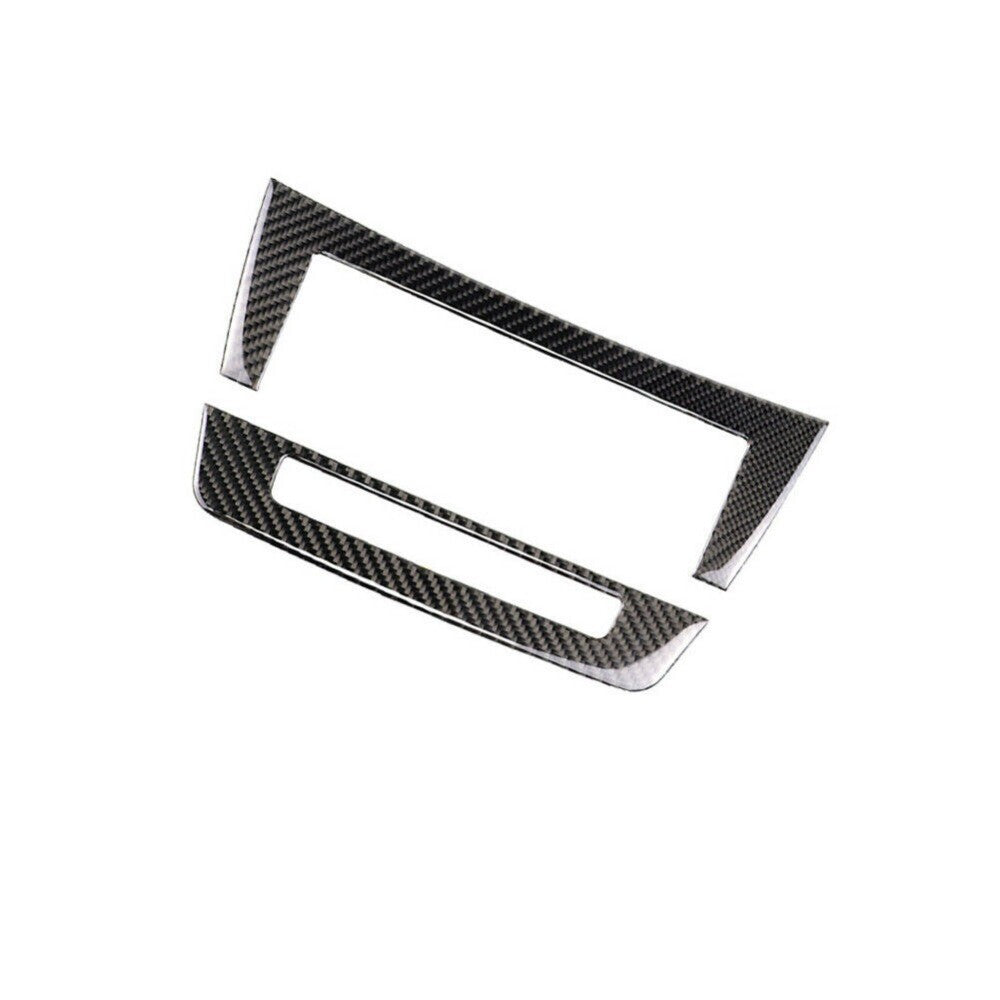 Carbon Fiber Center CD Control Panel Cover For C-Class W204 11-13 n