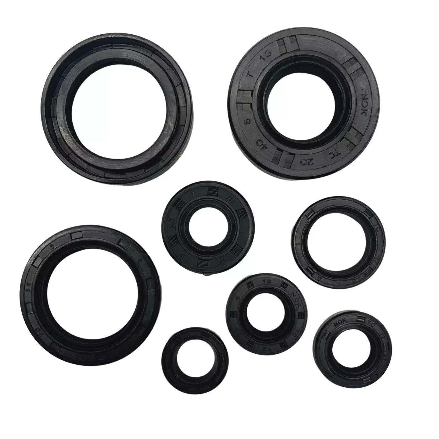 Complete Engine Oil Seal Set for 2002-2018 for Yamaha YZ85 Q