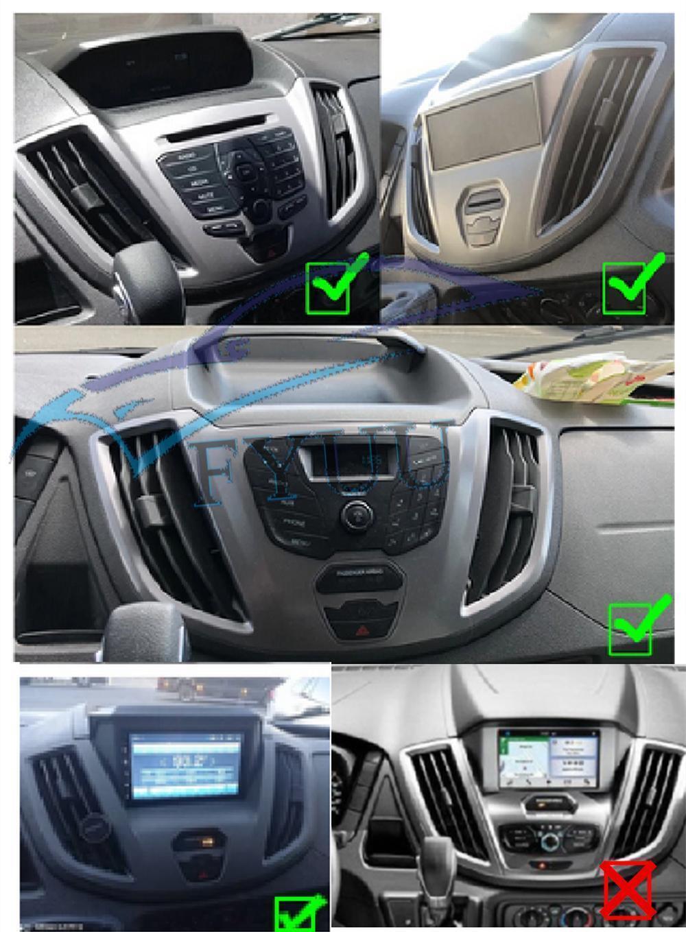 Radio, GPS, FM, 9.7-inch Android 11.0 Stereo for 2013-2019 Transit Tourneo Custom-- n