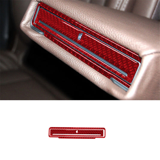 Carbon Fiber Steering Wheel Cover Trim For Land for Range Rover Sport 2014-2017 v