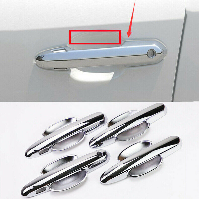 8pc for Toyota Highlander 2020-2022 New Chrome Side Door Handle Bowl Cover Trim