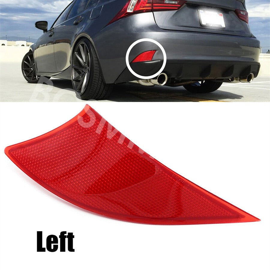 Car Rear Bumper Reflector 81920-53051 Replacement Fit for Lexus 2014-2015 IS250 Q