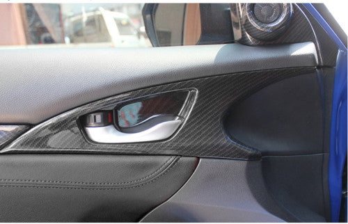 4P For Kicks 2018-2021 Chrome Steel Car Door Body Side Molding Cover Trim v