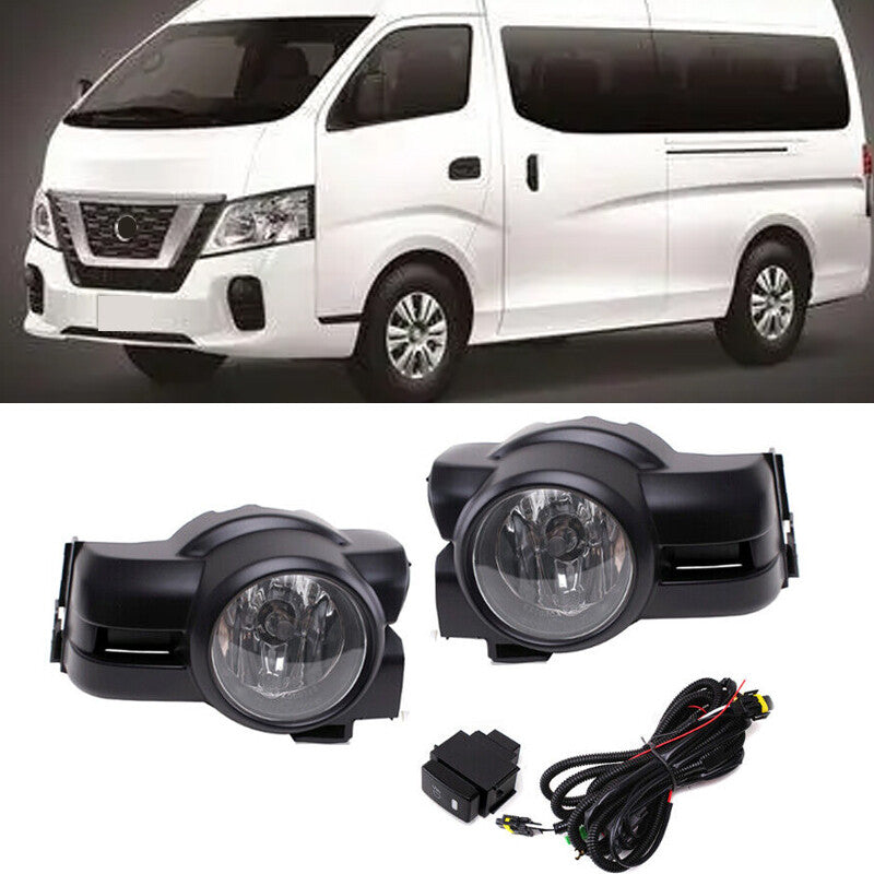 For NV350 Urvan 2014-2017 / Urvan 2011-13 Set Front Bumper Fog Light Kit v