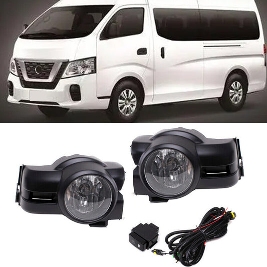 For NV350 Urvan 2014-2017 / Urvan 2011-13 Set Front Bumper Fog Light Kit v