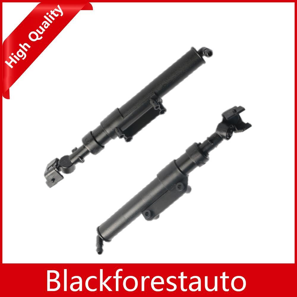 2Pcs Fits For 2010-2015 for Volvo XC70 Left+Right Headlight Lamp Washer Wiper Nozzle Q