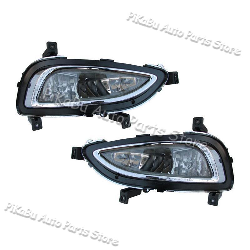 Left Front Bumper Fog Lamp Driving Light Fog Light for Hyundai Azera 2011-2014