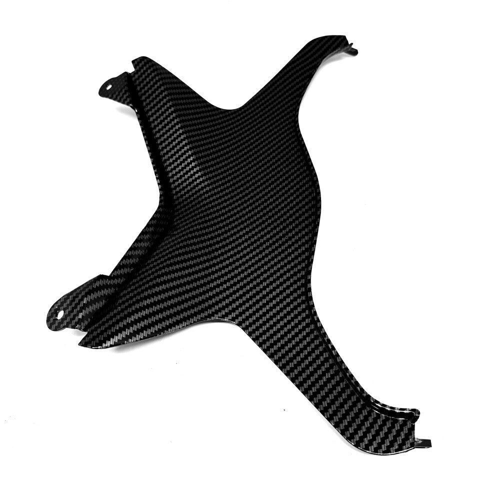 Rear center tailpipe bushing with carbon fiber aerator suitable for 2009-2012 for Kawasaki ZX6R models.