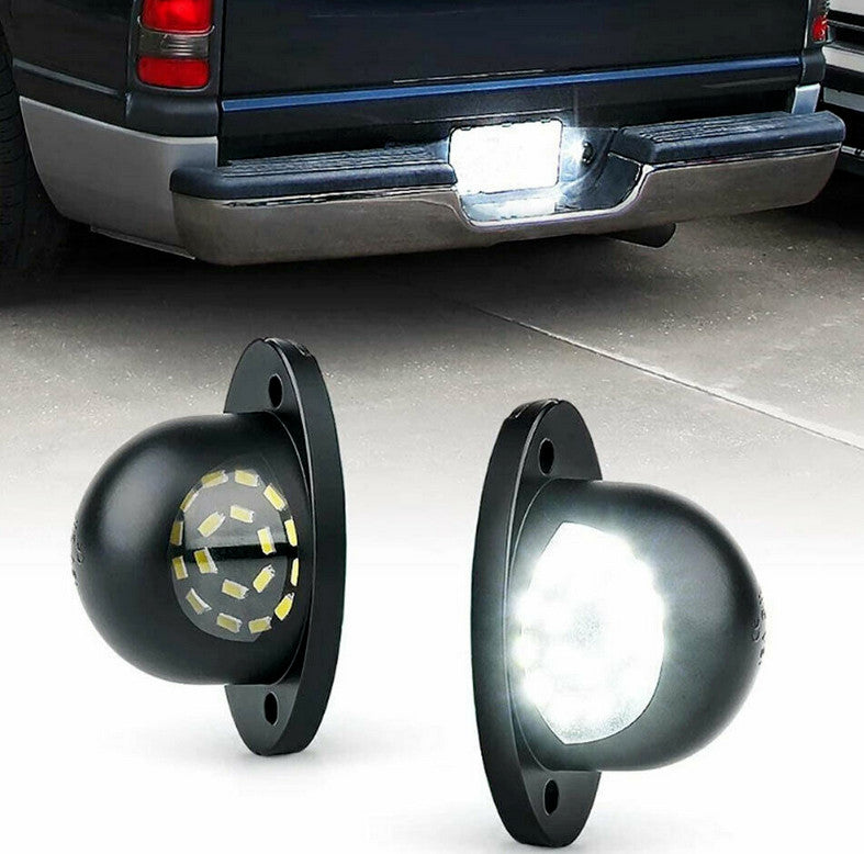 For 1994 - 2001 for Dodge for RAM 1500 2500 3500 FULL LED License Plate Light Lens Lamp