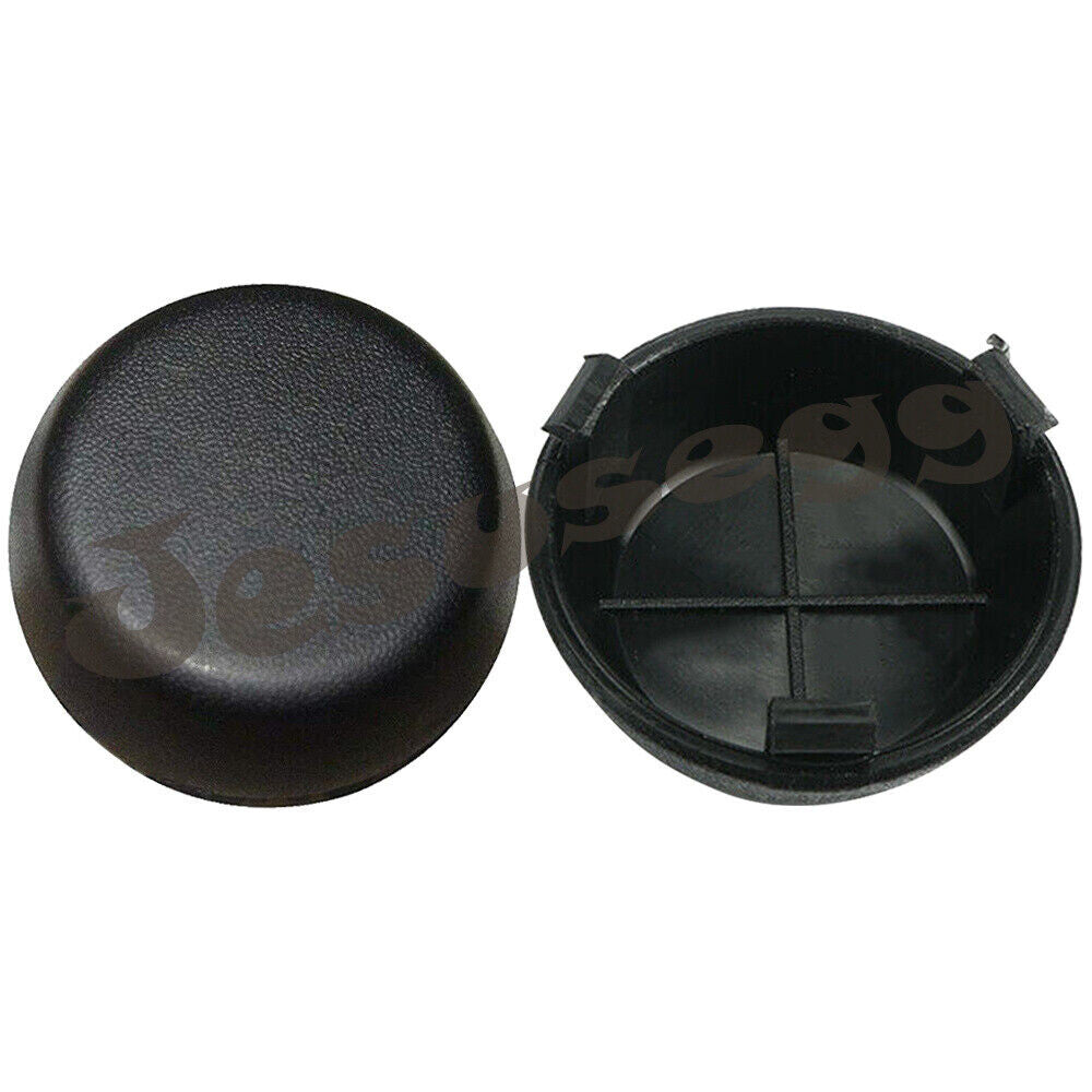 2x Black Rear Bumper Dome Bolt Cover for Toyota Tacoma 2005-2015 Tundra 00-06