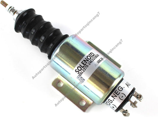 Fuel Shut Off Solenoid 2370-24E2U1B2A 2300-1503 Replace for Woodward