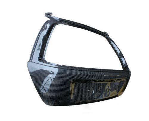 for Honda for Civic 7th EP3 2002-2006 Carbon Fiber Car Tail Door Trunk Lid Trim 1PCS