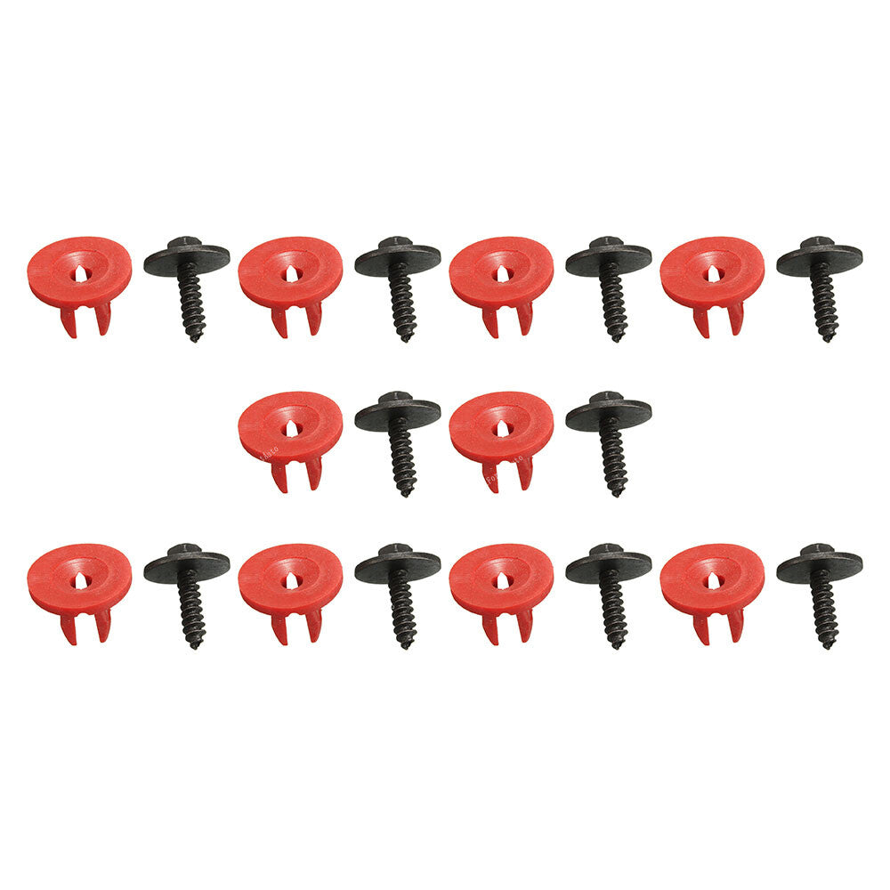 10x Engine Undertray Cover Clips Bottom Cover Shield Guard for Ford C-Max S-Max Q