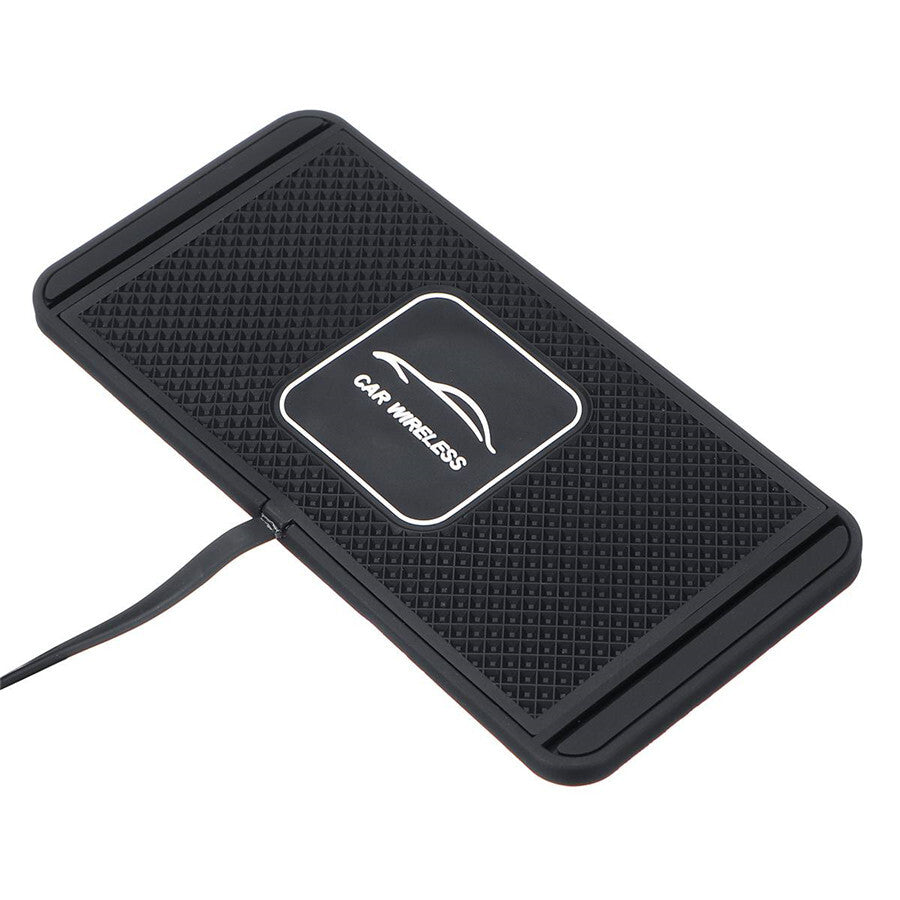 Fit For Apple iPhone Samsung Wireless Charging Car Phone Charger Silicone Pad