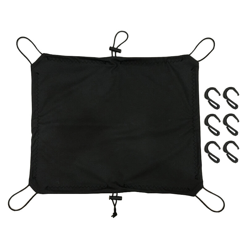 US Motorbike Cargo Net Rear Rack Luggage Shelf Cover Waterproof Helmet Net 1PC v
