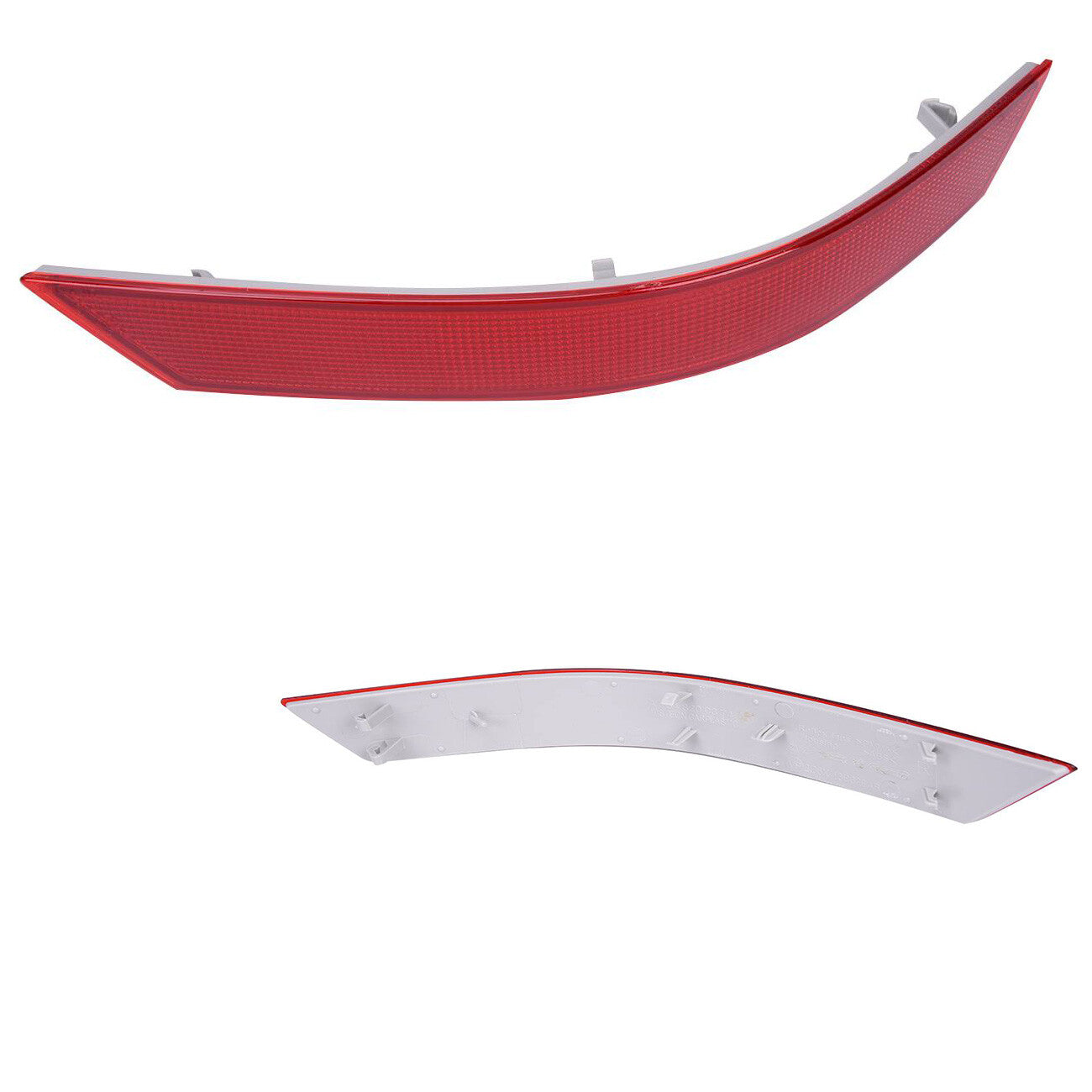 1Pair Rear Bumper Reflector Light Fit for Mercedes W164 ML320 ML350 ML500 ML550 Q