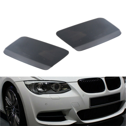 2 Bumper Headlight Washer Spray Nozzle Cover Left  Right Fits for BMW E92 328i 335i Q
