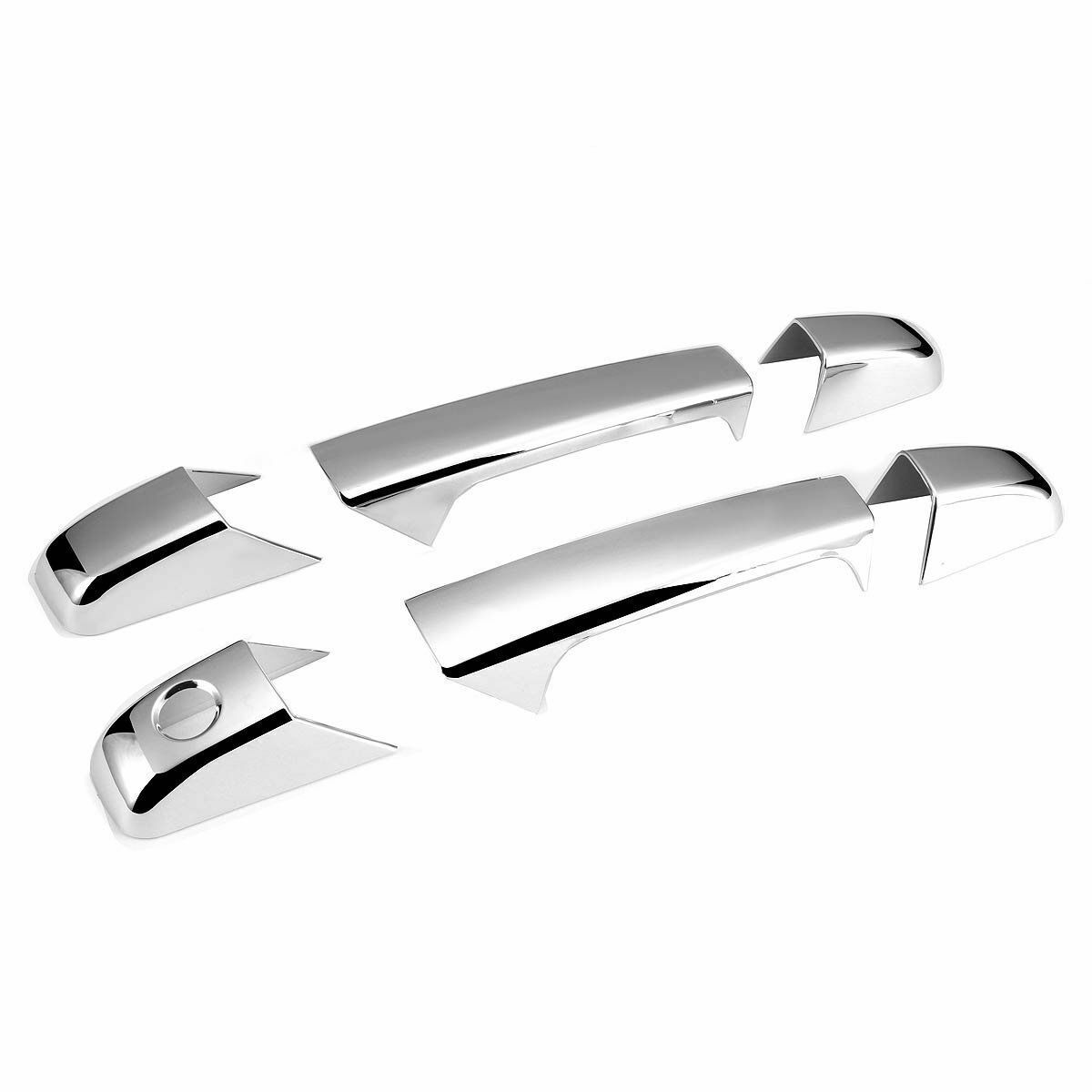 for 2007-2013 for Chevy Silverado for GMC for Sierra 1500 2500 3500 CHROME 2Dr Handle Covers