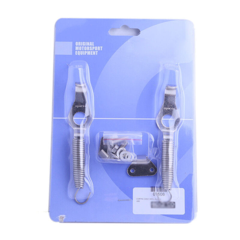 A pair of universal racing spring car SUV trunk cover lock hinge kit, steel length 5.2- n